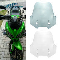 สำหรับ KAWASAKI Versys KLE 650 2015-2021 1000 KLZ 1000การไหลเวียนของอากาศอุปกรณ์กระบังลมกระจกบังลมกระจกหน้ารถ