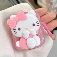 3D การ์ตูน Sanrios Hello Kitty สำหรับ AirPods1 2 3 Case Apple AirPods Pro 2 Case IPhone อุปกรณ์เสริมหูฟัง Air Pod Cover Y2k ของขวัญ-harjea4397887