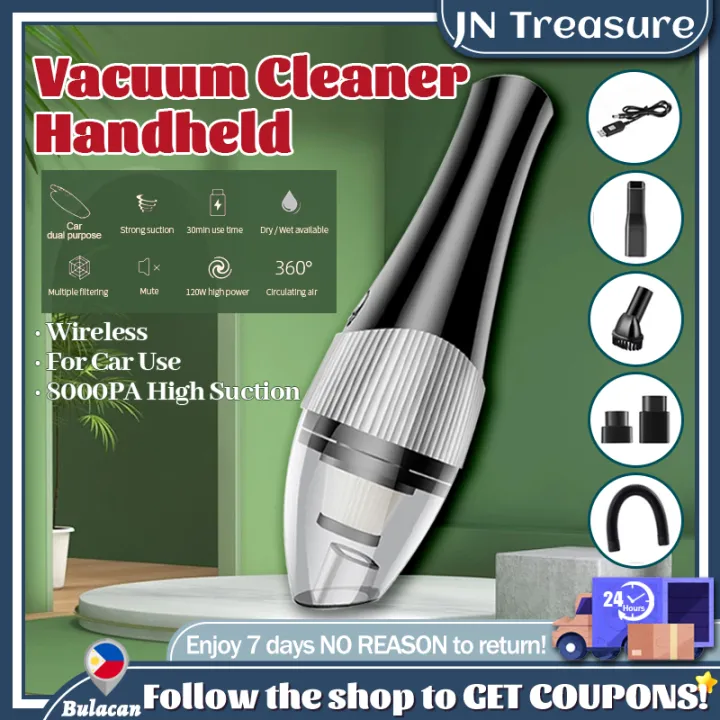 Wireless 8000pa Car Vacuum Cleaner Handheld Vacuum Cleaner For Home And