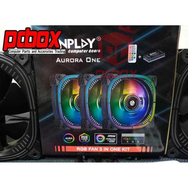 ♠Inplay Aurora One ARGB 120MM 3in1 Fan Kit | Lazada PH