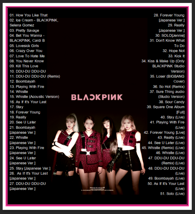 usb-cd-mp3-blackpink-the-best-แบล็กพิ้งก์-รวมฮิตเพลงดัง-เพลงเกาหลี-เกิร์ลกรุ๊ป