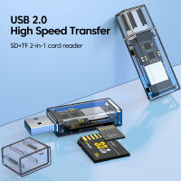 Topdigit บนสุด OTG การ์ดรีดเดอร์ USB เป็น SD/บัตร TF 2-In-1ตัวแปลงสำหรับโน้ตบุ๊คกล้องแท็บเล็ตเครื่องอ่านการ์ด