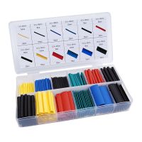 164/328 pcs Set  Heat Shrink Tube Assorted Insulation Shrinkable Tube 2:1 Wire Cable Sleeve Kit can Dropship notplastic box Barware