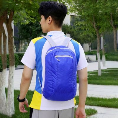 ：“{—— Lightweight Nylon Foldable Backpack Waterproof Backpack Multicolor Outdoor Sport Camping Hiking Travel Folding Bags