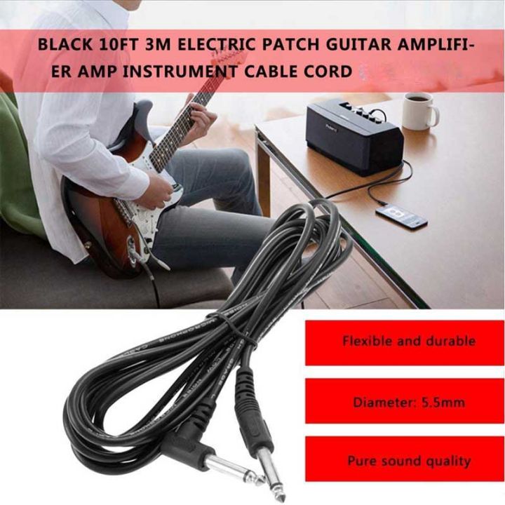 3m10-feet-guitar-amp-electric-guitar-cable-stereo-6-5mm-cord-adapter-amplifier-shielded-noise-reduction-bass-guitar-cable