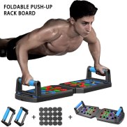 Có thể gập lại Push-Up Rack Board ABS Ván Tập thiết bị hỗ trợ tập cơ bụng