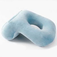 Nap Sleeping Pillow PP Cotton Nap Pillow Neck Support Desk Pillow with Hollow Design for Face Down Pillow Sleeper Back Support