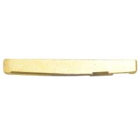 Brass Gold Acoustic Guitar Bridge Saddle 72*3*6.9/7.8mm