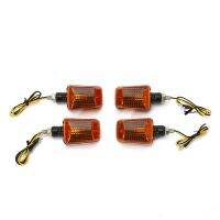 4 pcs Amber Motorcycle Turn Singals For Honda CB 250 350 400 500 650 900 Shadow 750 Motorcycle Universal Decorative Accessories