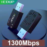 EDUP Dual Band 1300Mbps USB 3.0ไร้สาย AC การ์ดเครือข่าย USB WIFI Lan อะแดปเตอร์802.11ac มินิแบบพกพาอะแดปเตอร์ Wi-Fi สำหรับแล็ปท็อปพีซี