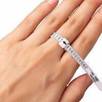 Qipin Creative Ring Ruler Finger Coil Ring Sizing Tool US Size Measurements Ring Sizer Gadget