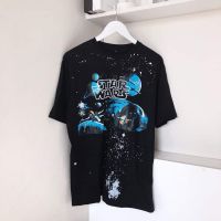 เสื้อยืดโอเวอร์ไซส์ ลายSTAR WARS /space wide (มีเก็บปลายทาง)