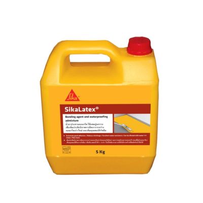 น้ำยาผสมปูนทราย SIKA LATEX 5 ลิตร  (มีเก็บเงินปลายทาง)