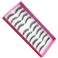 【CW】 10 Pairs Jumble False Eyelashes Wedding Makeup Lashes Extension Fake