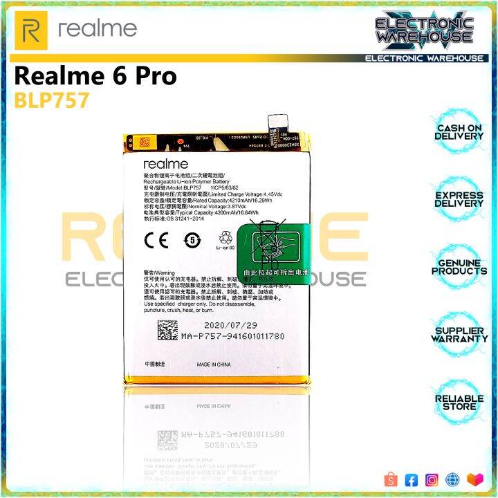 realme 6 pro battery capacity