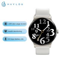 Haylou Solar Lite Smart Watch 1.38 แสดงผลการนอนหลับ / อัตราการเต้นของหัวใจ / เครื่องวัดสุขภาพออกซิเจนในเลือด Bluetooth 5.3 Smartwatch ผู้ชายผู้หญิง