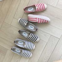 [ccomccomshoes] Marine Banding Slip-On (2 cm)-Espadry type with a cool stripe pattern Its sleep-on