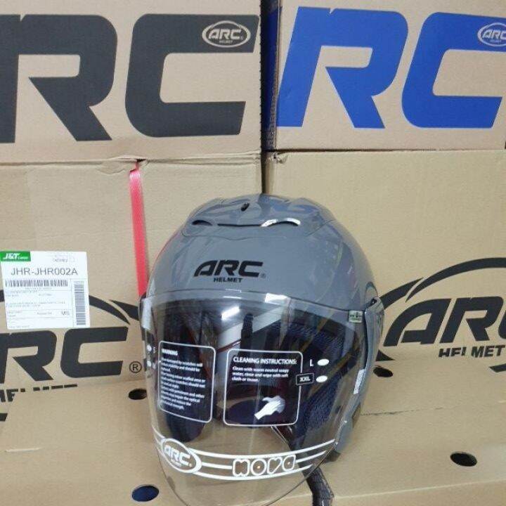 New ARC HELMET MOTOR ARC RITZ OPEN FACE ARC RITZ ORIx | Lazada