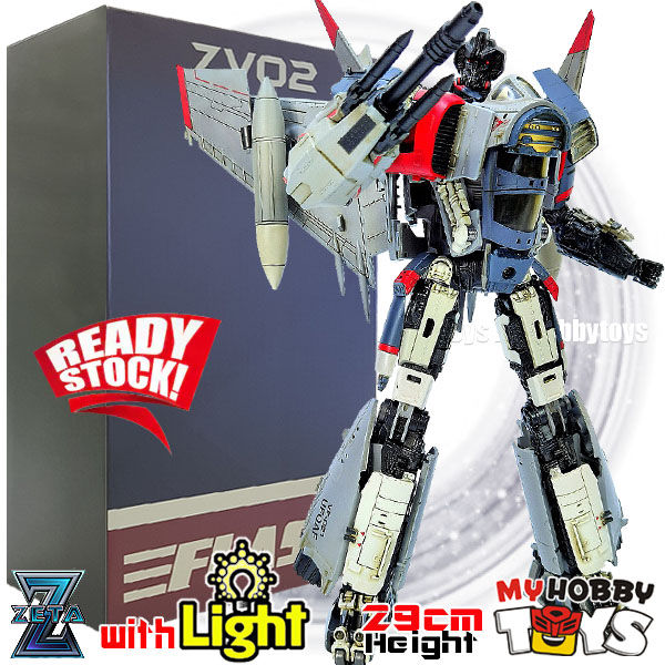 Zeta Toys Transformable Robot - V Series ZV-02 Flash ( Bumblebee