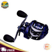 Ultra-Light Low-Profile Reel 7.2:1ความเร็วสูง10กก. ลากสูงสุด10ระบบเบรกแม่เหล็ก Baitcasting Reel อุปกรณ์ตกปลาเกียร์