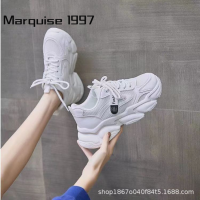 Marquise1997  รองเท้าผ้าใบผญ รองเท้าผ้าใบผู้หญิง รองดท้าผ้าใบ ผญ 2023 NEW FBX2390QHK 37Z230912