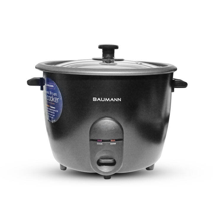 Baumann Automatic 10Cups Rice Cooker 1.8 Liter, Keep Warm Function