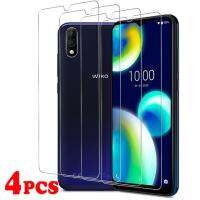 [HOT DOLXIOWEOH 539] 4 PCS กระจกนิรภัยสำหรับ Wiko View 4 Lite ป้องกันหน้าจอฟิล์มสำหรับ Wiko View4 View5 Y81ดู5 Plus ป้องกันฟิล์มแก้ว