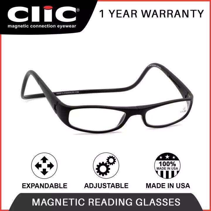 【Quick delivery from Manila】Clic Euro Reading Glasses for Women/Men Grade +1.00 to +3.