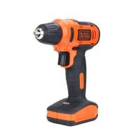 สว่านไร้สาย (พร้อมแบตเตอรี่) BLACK&amp;DECKER LD12SP-B1 12 โวลต์