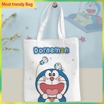 Cute Doraemon Tote Bag Fashion Beach Bag Korean Shoulder Bag