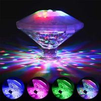 ❣ LED Floating Swimming Pool Light Underwater Disco Lights Waterproof RGB Submersible Lamp for Baby Bath Party Outdoor Pond Decor