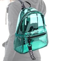 กระเป๋าหนังสือใสใสซีทรูหลังกระเป๋าเป้สะพายหลัง Heavy Duty Clear Back Pack Bookbags สำหรับประถมมัธยมต้น