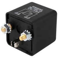 12V 100Amp 4-Pin Heavy Duty ON/OFF Switch Split Charge Relay For Auto Boat Van Black