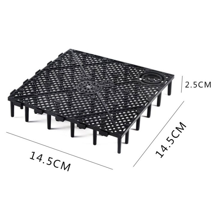 แผงก้นตะแกรงตัวกรองตู้ปลาสำหรับตู้ปลา-s-terrariums-ตู้ปลาแผ่นแยกตัวกรองพีวีซีแผ่นประกบด้านล่าง