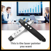 Office Laser Pointer Presenter 2.4GHz พ้อยเตอร์ รุ่น รีโมทพรีเซนไร้สาย USB wireless PPT presentation ใช้กับ powerpoint