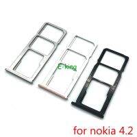 ที่ใส่ถาดซิมการ์ด Nokia 4.2ของแท้ช่องเสียบบัตรอะแดปเตอร์ LKT37123อะไหล่ทดแทน