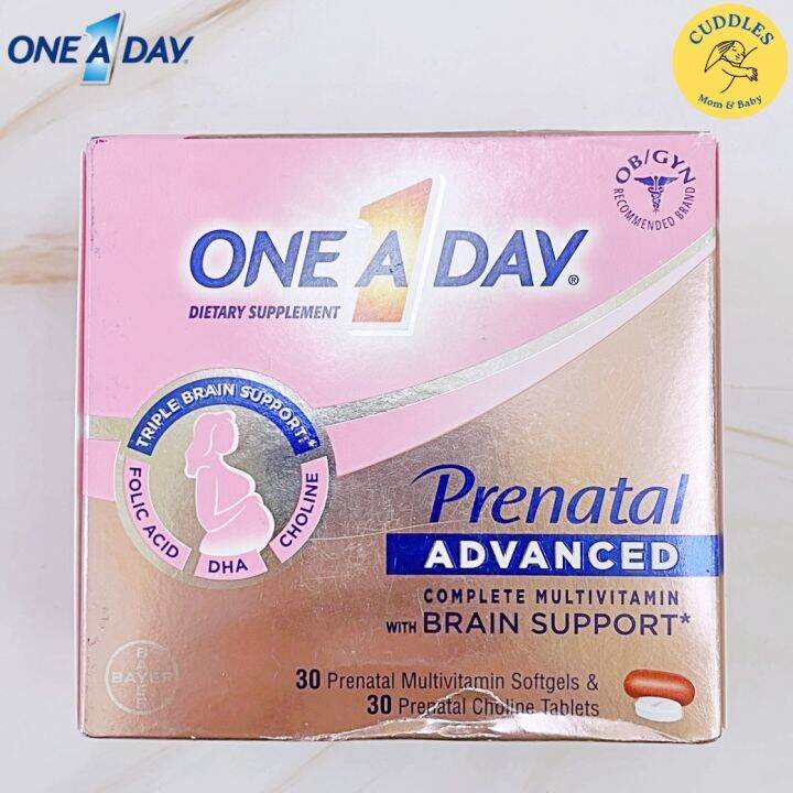 (OneADay) Prenatal Advanced Complete Multivitamin 30 Softgels