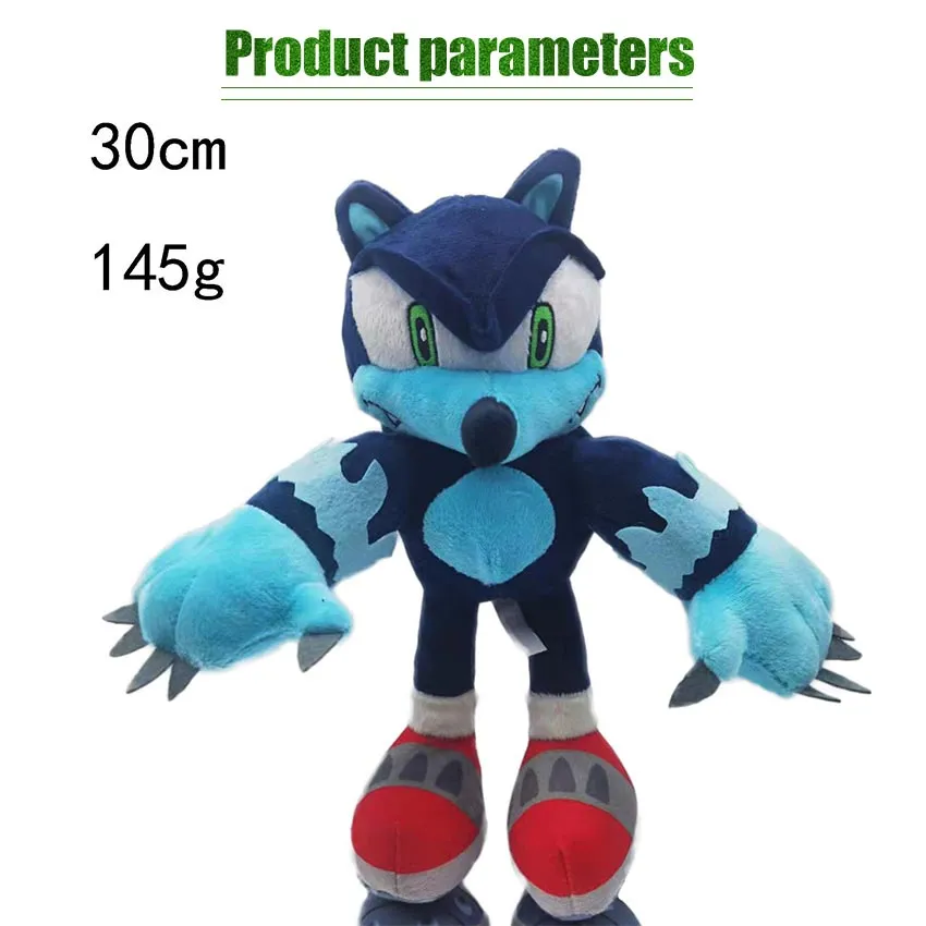 25cm 30cm Exe Tails Plush The Spirits Of Hell Plush Toy Shadow the Werehog  Jet the Hawk Soft Plush Dolls Puppet for Play House