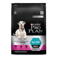 โปรแพลน® สุนัขโตทุกสายพันธุ์ สูตรเซนซิทีฟสกิน แอนด์ สตอมัค 12 กก. PRO PLAN® ADULT Dog Sensitive Skin &amp; Stomach 12 KG.