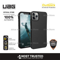UAG Outback Series Phone Case for iPhone 11 Pro Max / 11 Pro /11 with Military Drop Protective Case Cover - Black