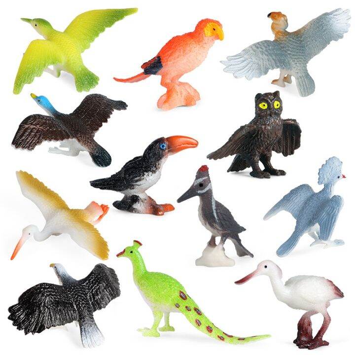 zzooi-simulation-bird-animal-flamingos-parrot-sea-mew-peacock-owl-ostrich-model-action-figures-miniature-educational-toys-for-children