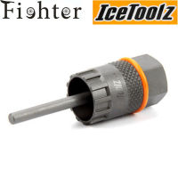 Icetoolz ชุดกล่องเครื่องมือล้ออิสระ09c1สำหรับ Shimano Cetteamp; ตัวติดตั้งจานเบรกตัวล็อคตรงกลางล้อจักรยาน/อุปกรณ์กำจัดสำหรับ1/2Quot; ไดรฟ์จักรยาน