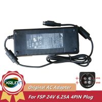 Genuine FSP FSP150-AAAN1 FSP150-AABN1 150W AC Adapter Charger For WELLTRONICS WTS-2405S WTS-2405W Power Supply 24V 6.25A 4PIN New original warranty 3 years