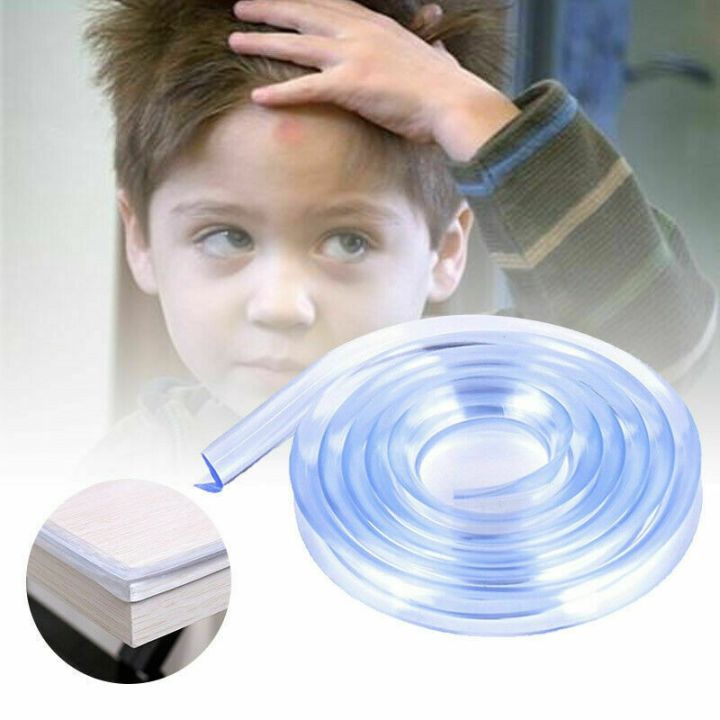 Furniture Guard 1M Soft Clear PVC Table Edge Corner Protector Baby