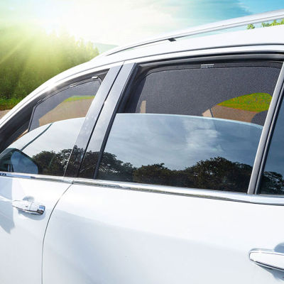 สำหรับโฟล์คสวาเกน VW TOUAREG 7L 2002-2010แม่เหล็กม่านบังแดดรถยนต์โล่ด้านหน้ากระจกม่านด้านหลังหน้าต่างด้านข้างสีอาทิตย์ Visor