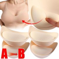 Push Up Bra Pads Inserts Women Removable Underwear Small Breast Lift Breathable Sponge Padded Bra Pad Lining Swimsuit Bra Insert