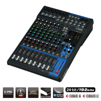 (มิกซ์) YAMAHA MG12XU มิกเซอร์ 12-Channel Mixing Console: Max. 6 Mic / 12 Line Inputs (4 mono + 4 stereo) / 2 GROUP Buses + 1 Stereo Bus / 2 AUX (incl. FX) มีของพร้อมส่ง