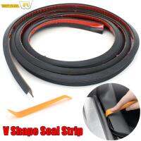 4เมตรรถ Windows Seal Strip V Type แถบปิดผนึกประตูยาง Filler ฉนวนกันเสียง Weatherstrip Sealant เครื่องมือ Accessories