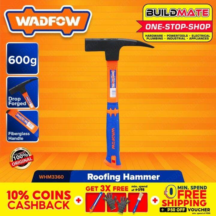 WADFOW Roofing Hammer 600G Nail Carpenter Hammer Framing
