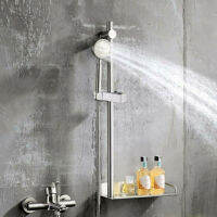 ที่วางหัวฝักบัวที่วางฝักบัวติดผนังแบบปรับได้ Riser Rail cket Slider Showerhead Holder cket ห้องอาบน้ำ Accessorie